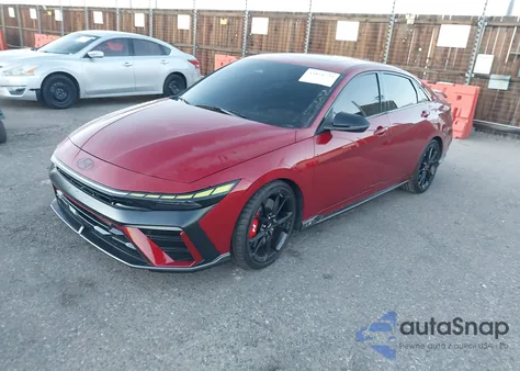 2025 Hyundai Elantra N from USA, damaged, VIN KMHLW4DK3SU032964